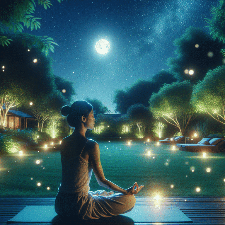 respiração profunda para um relaxamento noturno efetivo