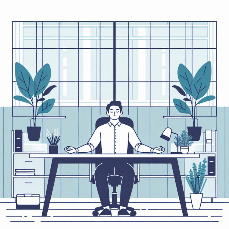 exercícios de respiração para praticar mindfulness no escritório