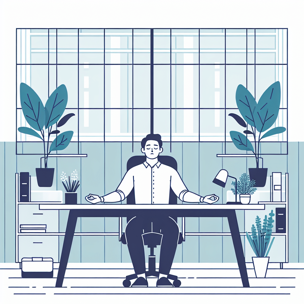 exercícios de respiração para praticar mindfulness no escritório