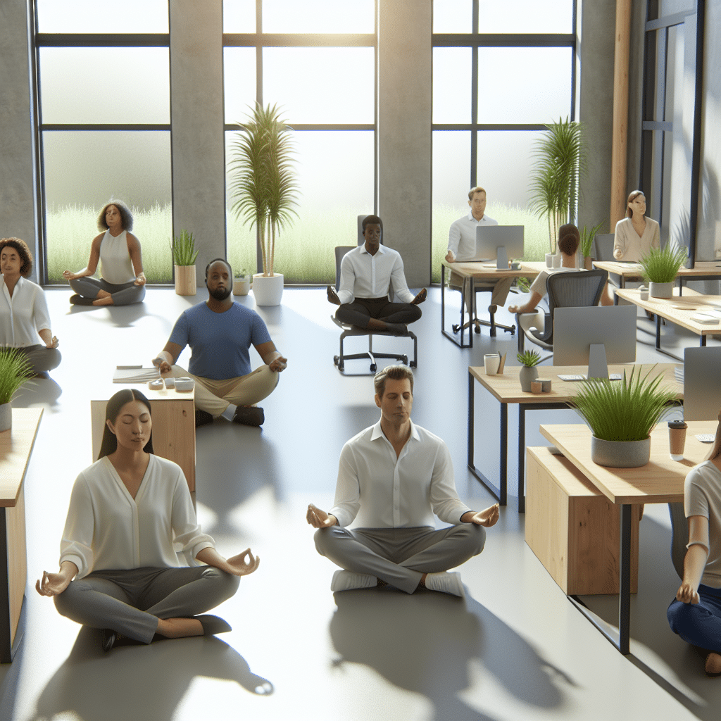 práticas de atenção plena para melhorar o bem-estar no trabalho