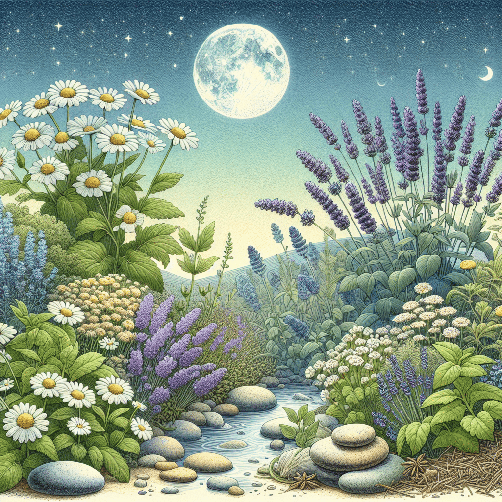 chás naturais que promovem a qualidade do sono