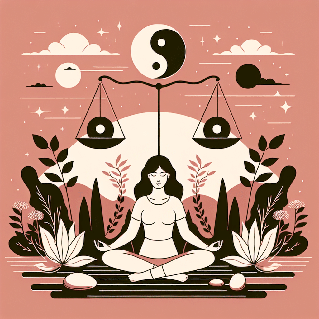 como equilibrar emoções com meditação.