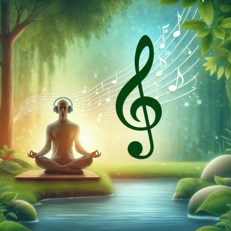como usar música relaxante para meditar