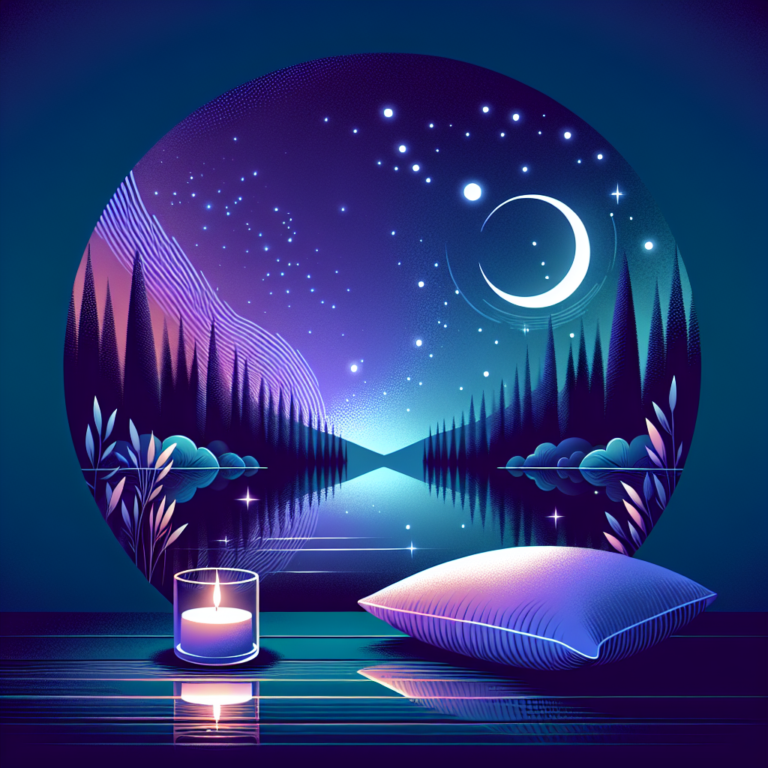 meditação noturna para acalmar a mente e reduzir pensamentos