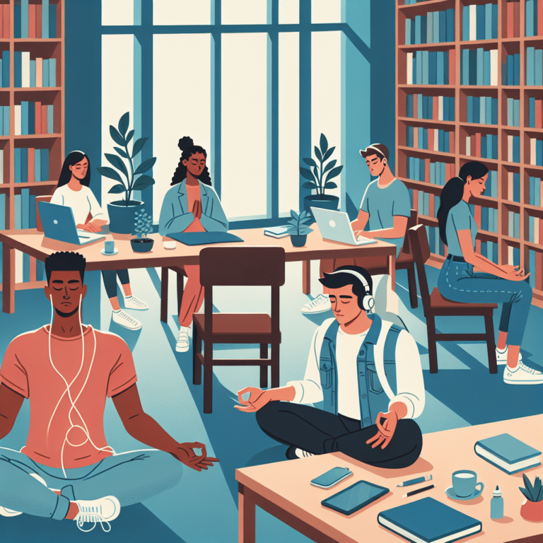 técnicas de relaxamento eficazes para estudantes sob pressão