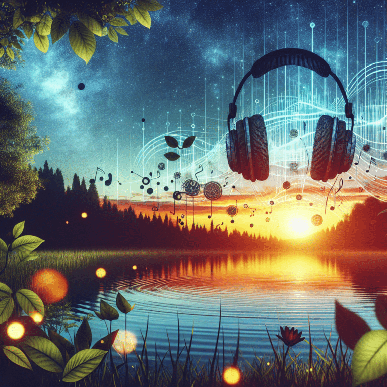 como usar música relaxante para meditar