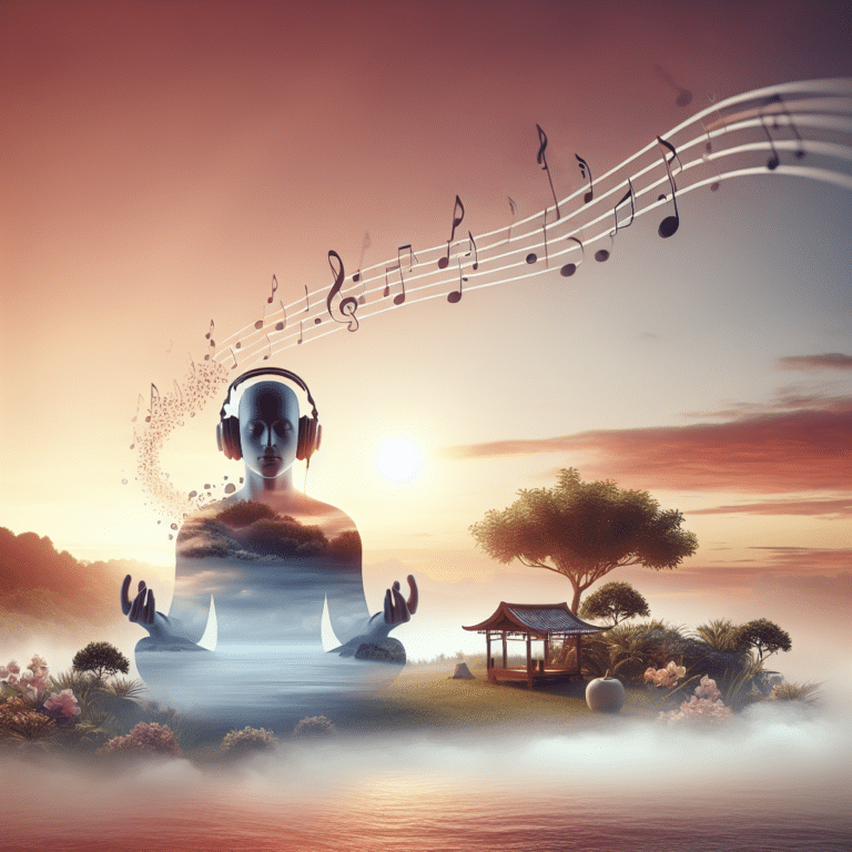 como usar música relaxante para meditar