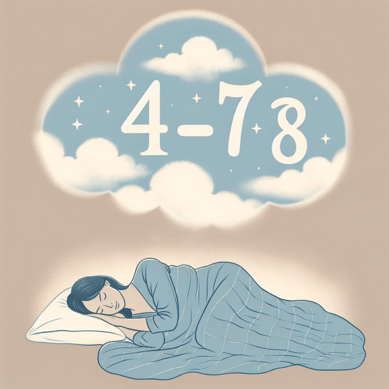 respiração 4-7-8 como técnica para adormecer rapidamente.
