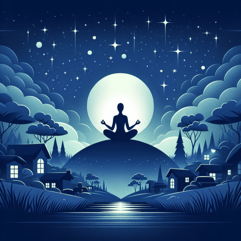 meditação noturna para dormir melhor